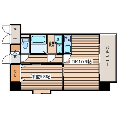 MARIO TERRACE 平野町の物件間取画像